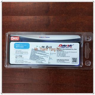RAM PC DDR4 8GB Bus 2666 - Dato CH NEW Full Box - BH 3 năm