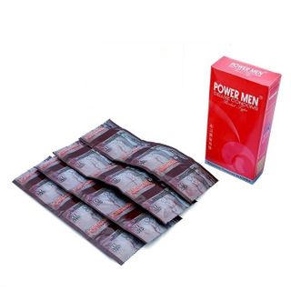 Bao cao su Powermen ROCKET bi chấm Lốc 12 hộp 12 cái