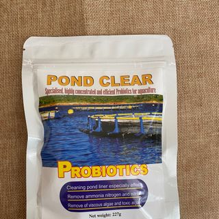 POND CLEAR-Vi sinh chuyên xử lý nhớt bạt, diệt tảo, khử khí độc-227g/túi, 30túi/thùng giá sỉ