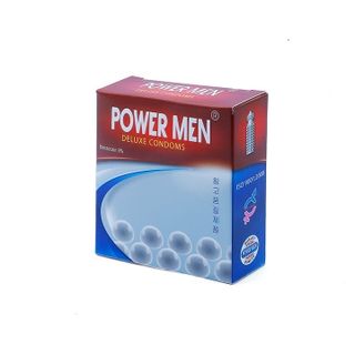 Bao cao su Powermen Ngọc trai kéo dài Lốc 48 hộp 3 cái