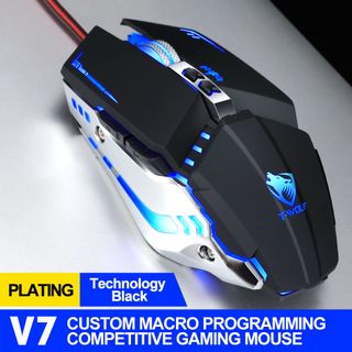 CHUỘT CÓ DÂY GAMING T-WOLF  V7