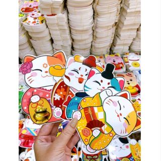 SET 100 BAO LÌ XÌ MÈO THẦN TÀI 2023 (GIAO MÀU NGẪU NHIÊN) - LÊ PHƯƠNG BOUTIQUE