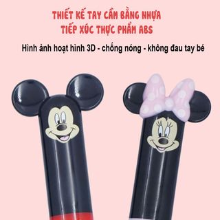 Set muỗng nĩa inox nhỏ Mic-Min