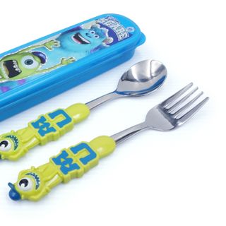 Set muỗng nĩa inox thương hiệu Disney-3D kèm hộp