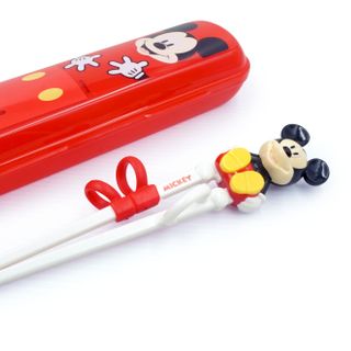 Đũa tập ăn 3D Disney kèm hộp đựng cho bé
