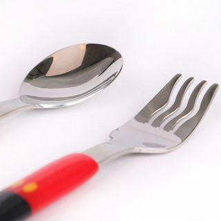 Set muỗng nĩa inox lớn kèm hộp Disney