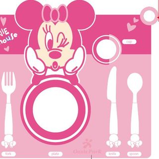 Thảm trải bàn 3D bằng silicone - Disney