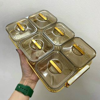 Sét 6 khay đựng mứt ngày tết