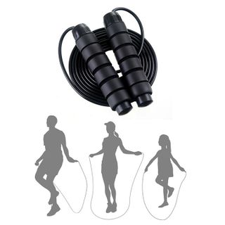SP015-Dây nhảy giảm cân đốt mỡ bụng lõi thép đàn hồi KHÔNG TẠ dài 2.9m tập thể dục gym muay thái tại nhà