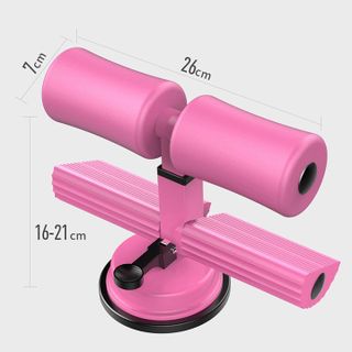 SP021-Dụng cụ tập cơ bụng eo gym đồ dùng thể thao tại nhà đa năng có đế hút chân không trụ chữ T gập bụng giảm béo nam nữ (CÓ ĐỆM CHÂN) giá sỉ