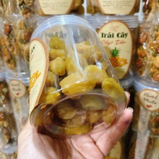 Hủ 300gr Cóc non sấy dẻo muối ớt nguyên trái
