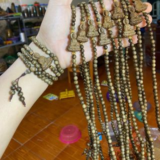 Vòng trầm hương mix đá 5mệnh