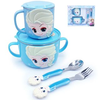 Set 4 món ăn uống 3D Disney