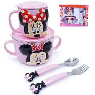 Set 4 món ăn uống 3D Disney