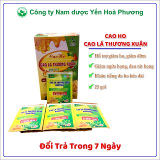 Cao ho kha tử thần cường phế thiên môn cao lá thường xuân Horituss giảm ho, giảm đờm, viêm họng