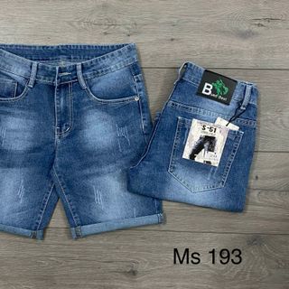 Quần short jean chất dày dặn, thời trang trẻ trung, năng động Sỉ Chỉ Từ 1 Ri