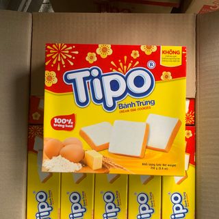 Bánh Tipo Trứng 250g Hộp Tết 2023