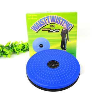 SP016-Đĩa xoay eo tập thể dục 360 độ bàn xoay tập cơ bụng eo thon giảm cân tại nhà phòng gym có hạt massage bàn chân cực tốt
