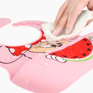 Yếm ăn silicone Disney