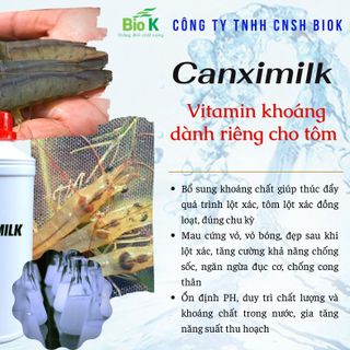 CANXIMILK - VITAMIN KHOÁNG DẠNG LỎNG DÀNH CHO TÔM giá sỉ