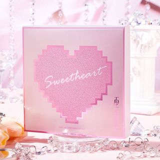 Set Quà Tặng Rose Pink Gift Box SWEET HEART, sỉ 45k/set 2 cây son thỏi & chai nước hoa 20ml