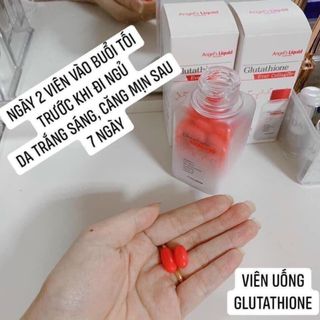 Viên uống trắng da 7days collagen và glutathione