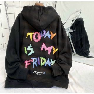 Áo khoác logo today is my friday form dưới 70kg