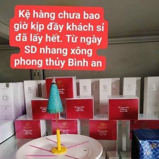 1 Thùng Nhang Xông Phong Thuỷ Bình An Chính Hãng