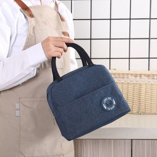 Túi đựng cơm giữ nhiệt văn phòng Túi giữ nhiệt đựng hộp cơm đồ ăn trưa khóa kéo 3 lớp giữ nhiệt cao cấp xuất Nhật