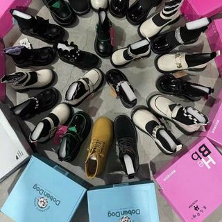 Giày boots trẻ em da mềm êm chân K485