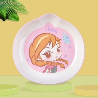 Đĩa Melamine chịu nhiệt có miệng rót in hình Disney