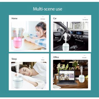 Máy Xông Tinh Dầu Mini Humi Dung Tích 220ml Tiện Dụng Giúp Thư Giãn Máy Khuếch Tán Tinh Dầu Tạo Độ Ẩm Phun Sương