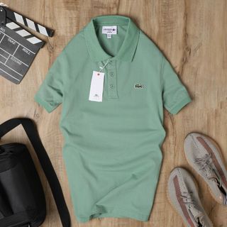 Áo thun ngắn tay có cổ loại xịn, áo có cổ nam, Chất vải lên Form đẹp - Logo cá thêu rời cực đẹp size từ 50kg - 88kg