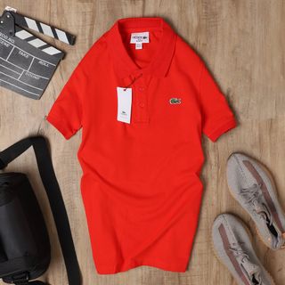 Áo thun ngắn tay có cổ loại xịn, áo có cổ nam, Chất vải lên Form đẹp - Logo cá thêu rời cực đẹp size từ 50kg - 88kg