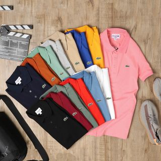 Áo thun ngắn tay có cổ loại xịn, áo có cổ nam, Chất vải lên Form đẹp - Logo cá thêu rời cực đẹp size từ 50kg - 88kg