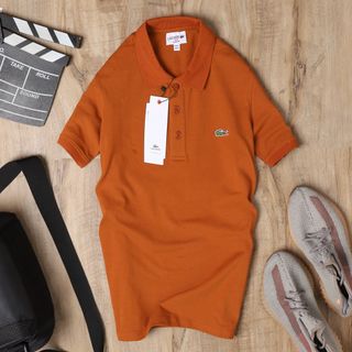 Áo thun ngắn tay có cổ loại xịn, áo có cổ nam, Chất vải lên Form đẹp - Logo cá thêu rời cực đẹp size từ 50kg - 88kg