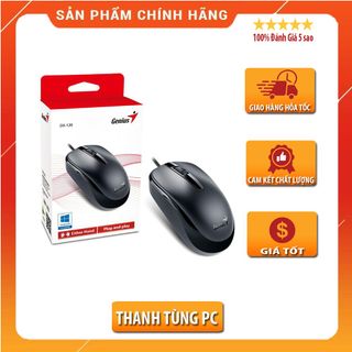 Chuột máy tính có dây Genius DX-120 Đen CH