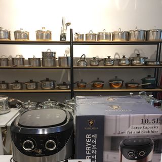 NỒI CHIÊN KHÔNG DẦU KAISA VILLA 10.5L JD-2210 ( nồi cơ) 10.5 lít siêu to