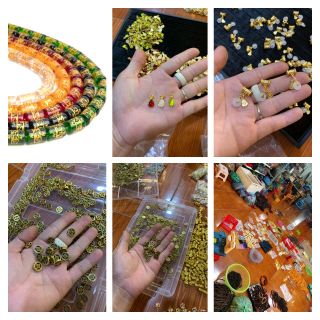 Vòng trầm hương mix chamr giá rẻ
