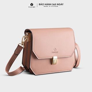 Túi đeo chéo nữ mini khóa bấm YUUMY Seasand YN124 nhiều màu