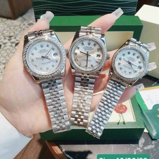 ĐỒNG HỒ ROLLEX COUPLE CAO CẤP NIỀNG ĐÁ HOT HOT