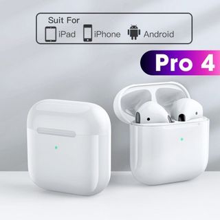Tai Nghe Bluetooth Pro4, Tai Nghe Không Dây Nhét Tai Bluetooth 5.0