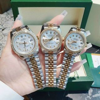 ĐỒNG HỒ ROLLEX COUPLE CAO CẤP NIỀNG ĐÁ HOT HOT