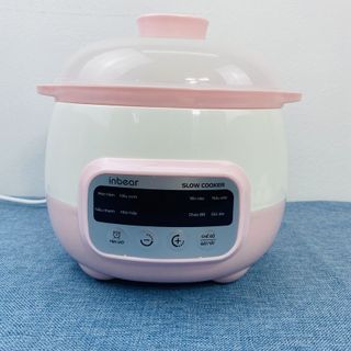 Nồi Nấu Chậm INBEAR 1,6L Chính Hãng - 8 Chức Năng, Nấu Cháo, Hầm, Hấp, Ninh, Chưng Yến, Nấu Chè giá sỉ
