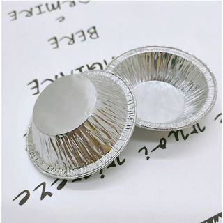 Set 250 Đế Cốc Chén Giấy Bạc Lót Lò Nướng Bánh Tart Trứng Nồi Chiên Không Dầu Tiện Dụng