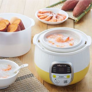Nồi chưng yến điện Bear, Nồi nấu chậm 0.8L Bear Chính hãng, nấu cháo bản Quốc tế Bảo hành Chính hãng