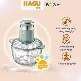 Máy Xay Thực Phẩm Đa Năng 2L Bear QSJ-C04R8S - Hàng Chính Hãng - Bảo Hành 18 Tháng giá sỉ