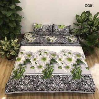 SET 5 MÓN - CHĂN - GA - GỐI POLY COTTON
