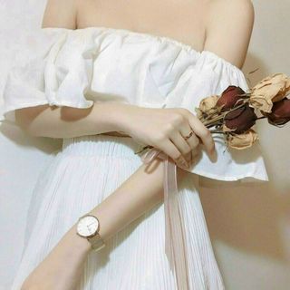 ĐỒNG HỒ D W PETITE DÂY LƯỚI COUPLE CAO CẤP