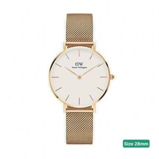 ĐỒNG HỒ D W PETITE DÂY LƯỚI COUPLE CAO CẤP